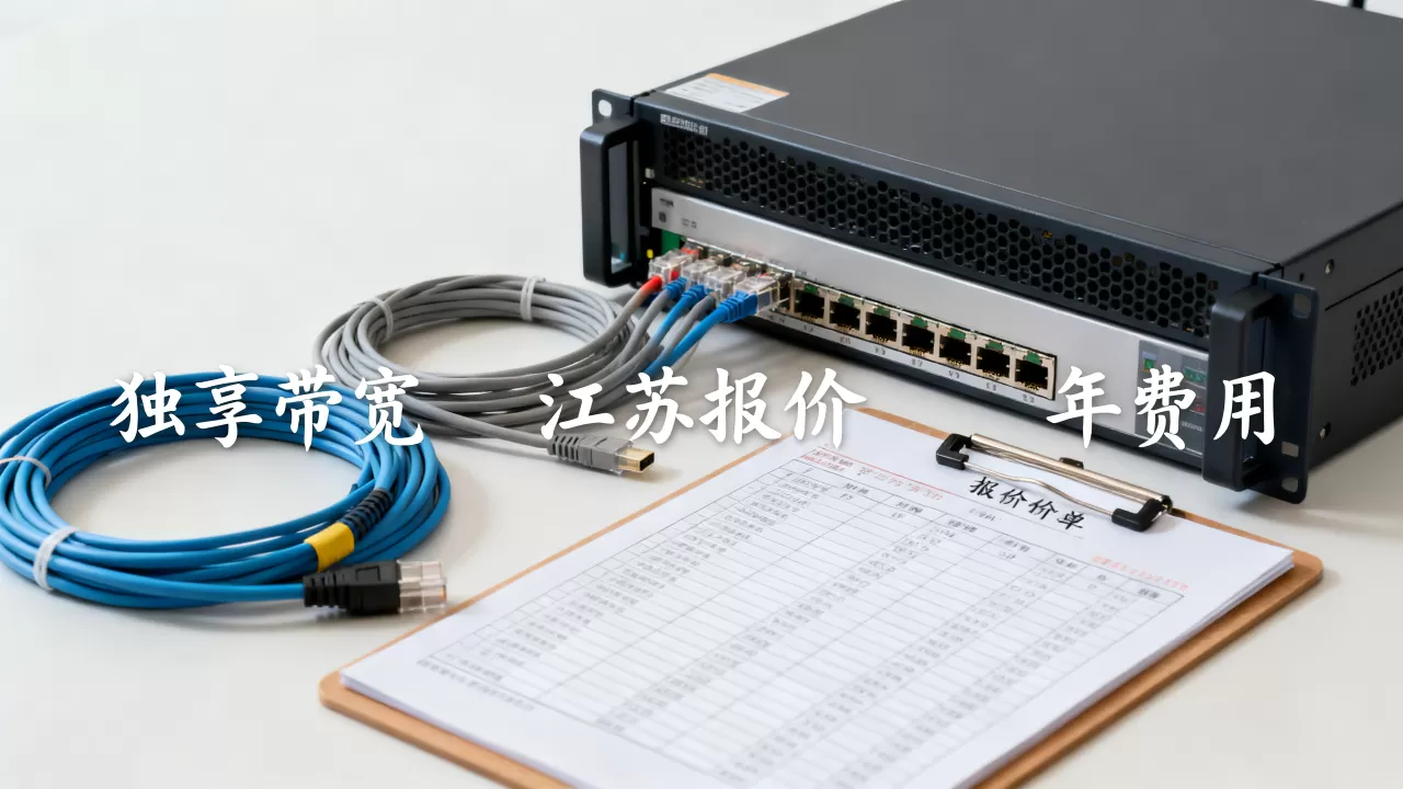 江苏独享带宽报价有哪些门道，多少钱一年？