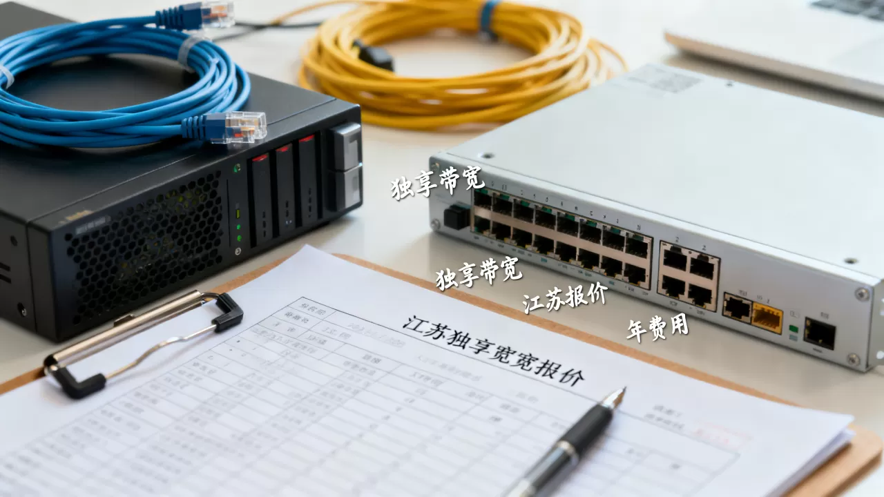 江苏独享带宽报价有哪些门道，多少钱一年？