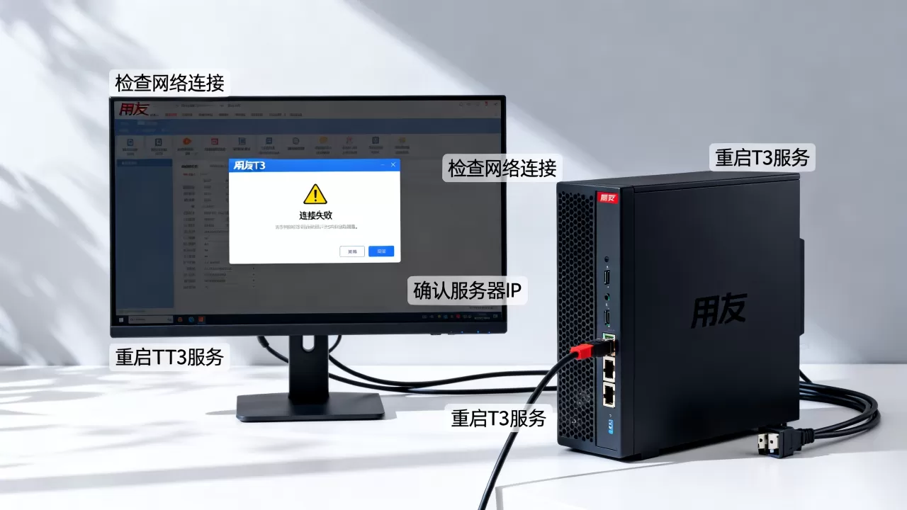 用友T3连接不上服务器怎么办?,是什么原因? 用友T3连接不上服务器怎么办?,是什么原因?