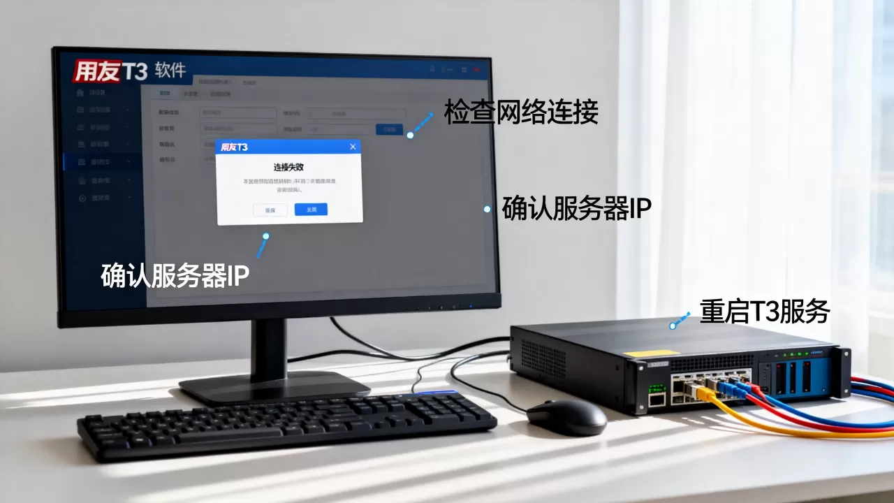 用友T3连接不上服务器怎么办?,是什么原因? 用友T3连接不上服务器怎么办?,是什么原因?