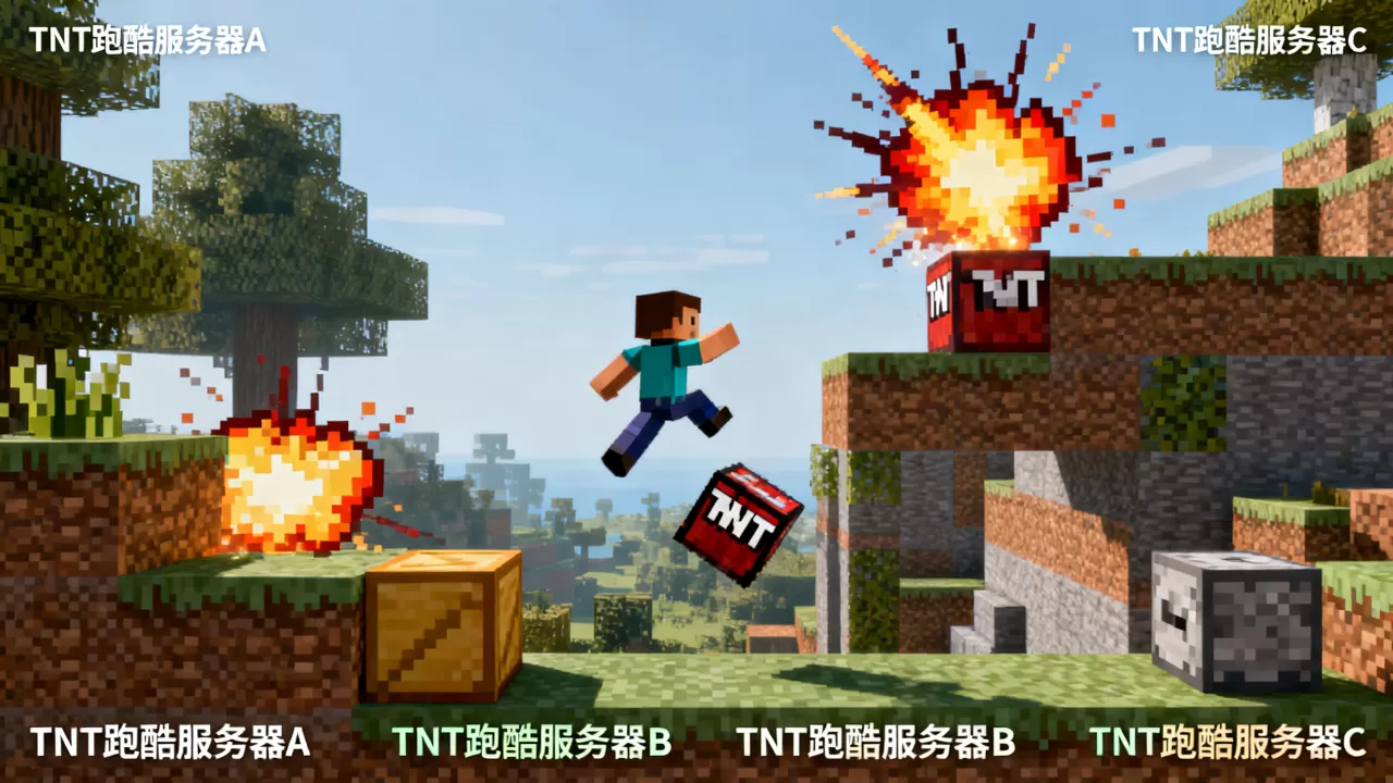 有哪些服务器能玩TNT跑酷,哪个最好玩? 有哪些服务器能玩TNT跑酷,哪个最好玩?