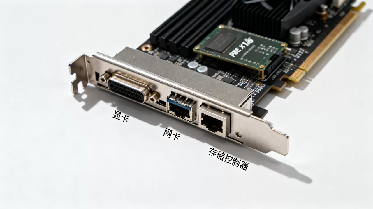 服务器pcie x16插槽支持哪些扩展卡，怎么选？