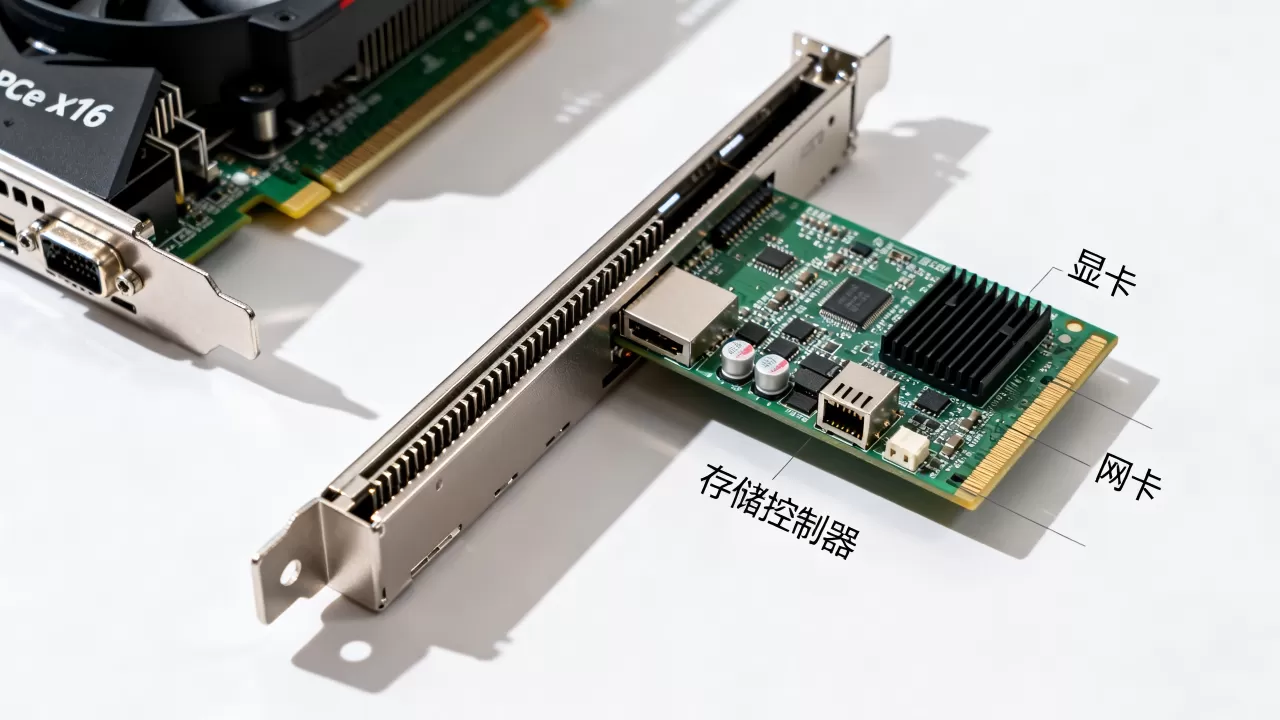 服务器pcie x16插槽支持哪些扩展卡，怎么选？