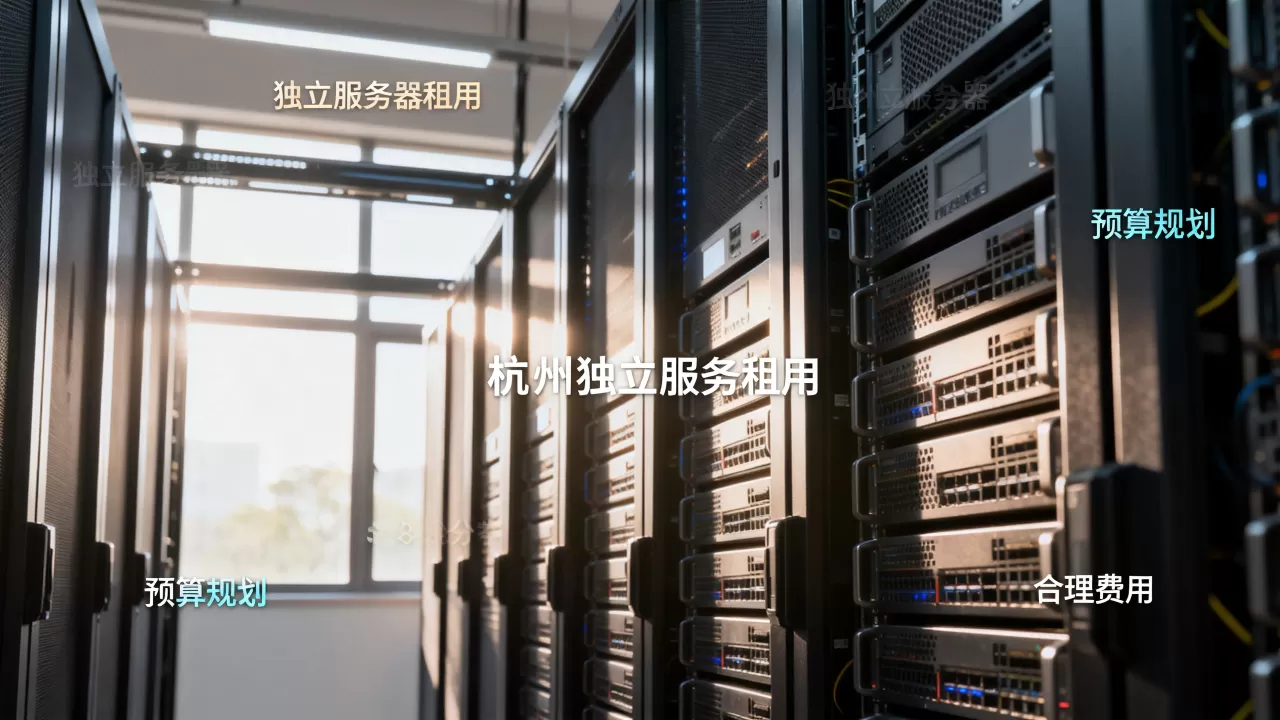 杭州独立服务器租用的预算怎么规划才合理，多少钱