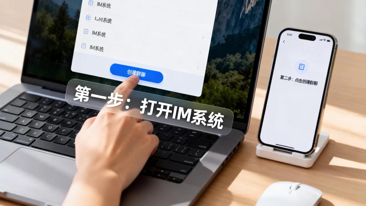 IM系统如何创建IM互动群?,有哪些步骤? IM系统如何创建IM互动群?,有哪些步骤?