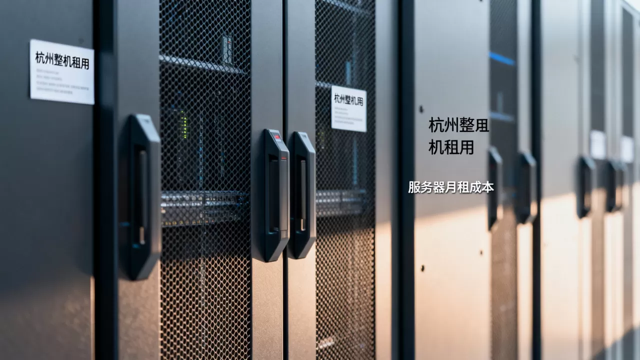 杭州整机租用的月租成本怎么算？服务器租用多少钱一个月？