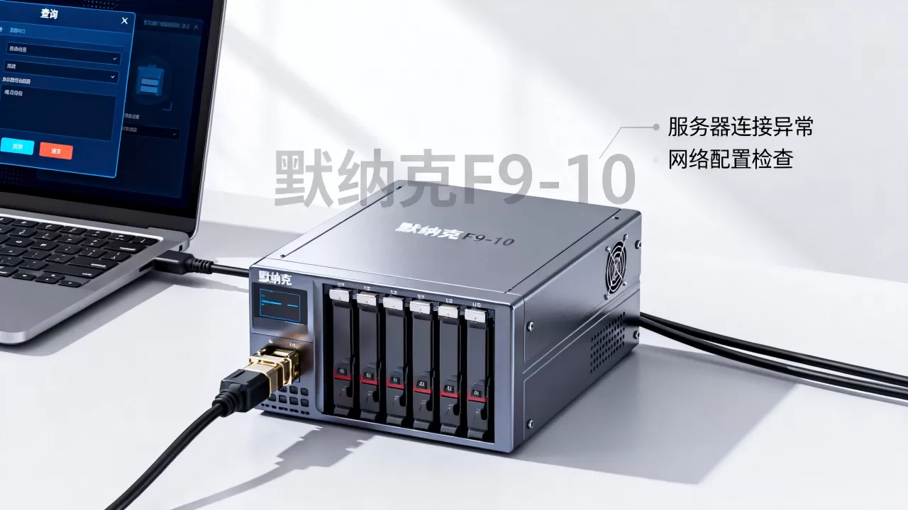 默纳克f9-10用服务器查询不到怎么办，是什么原因？