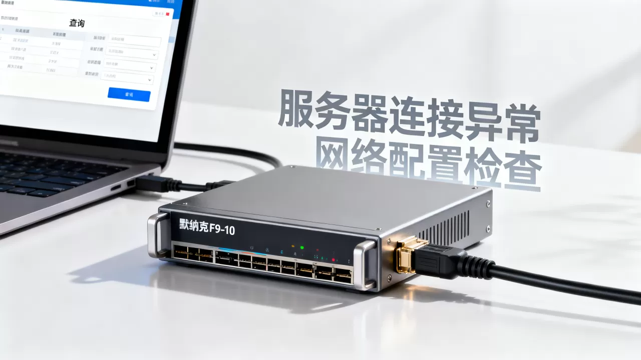 默纳克f9-10用服务器查询不到怎么办，是什么原因？
