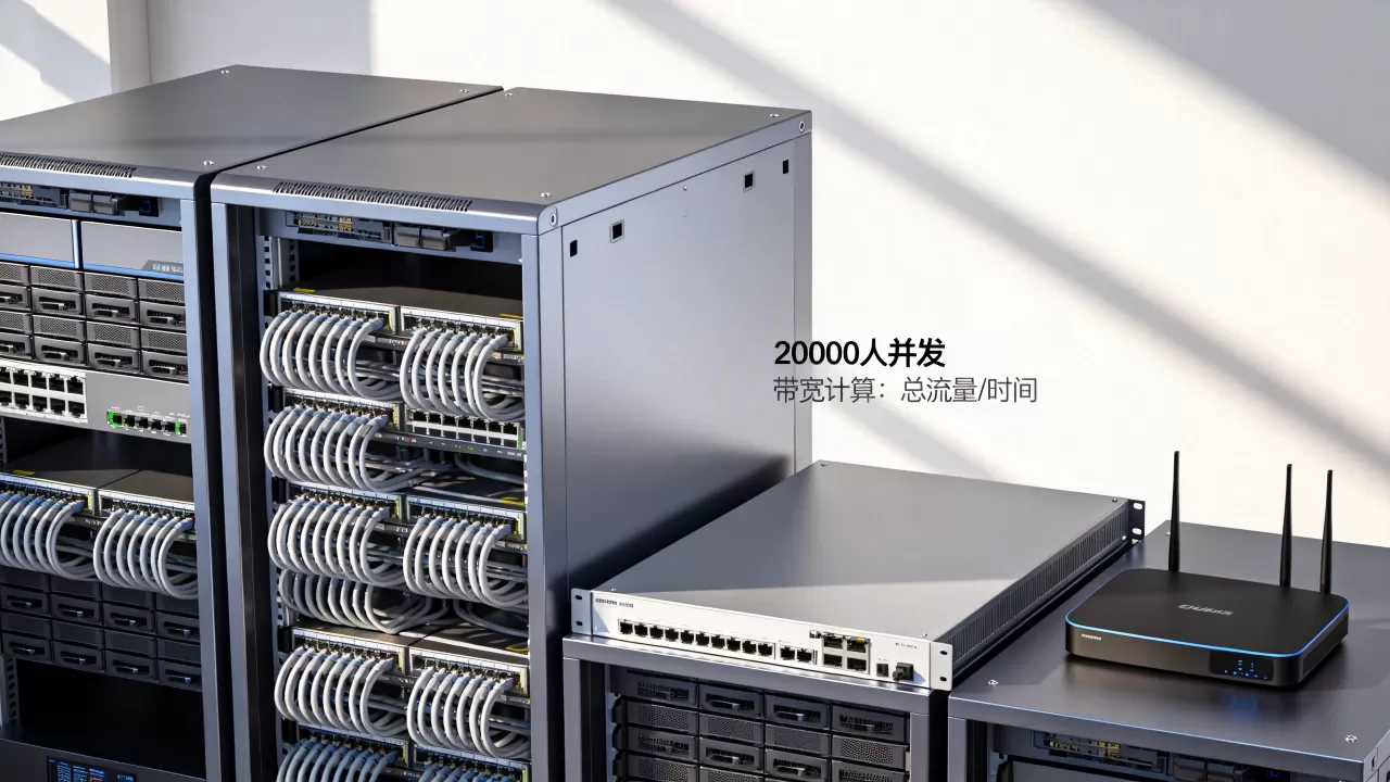 2w人数据库服务器带宽多少合适，带宽怎么选
