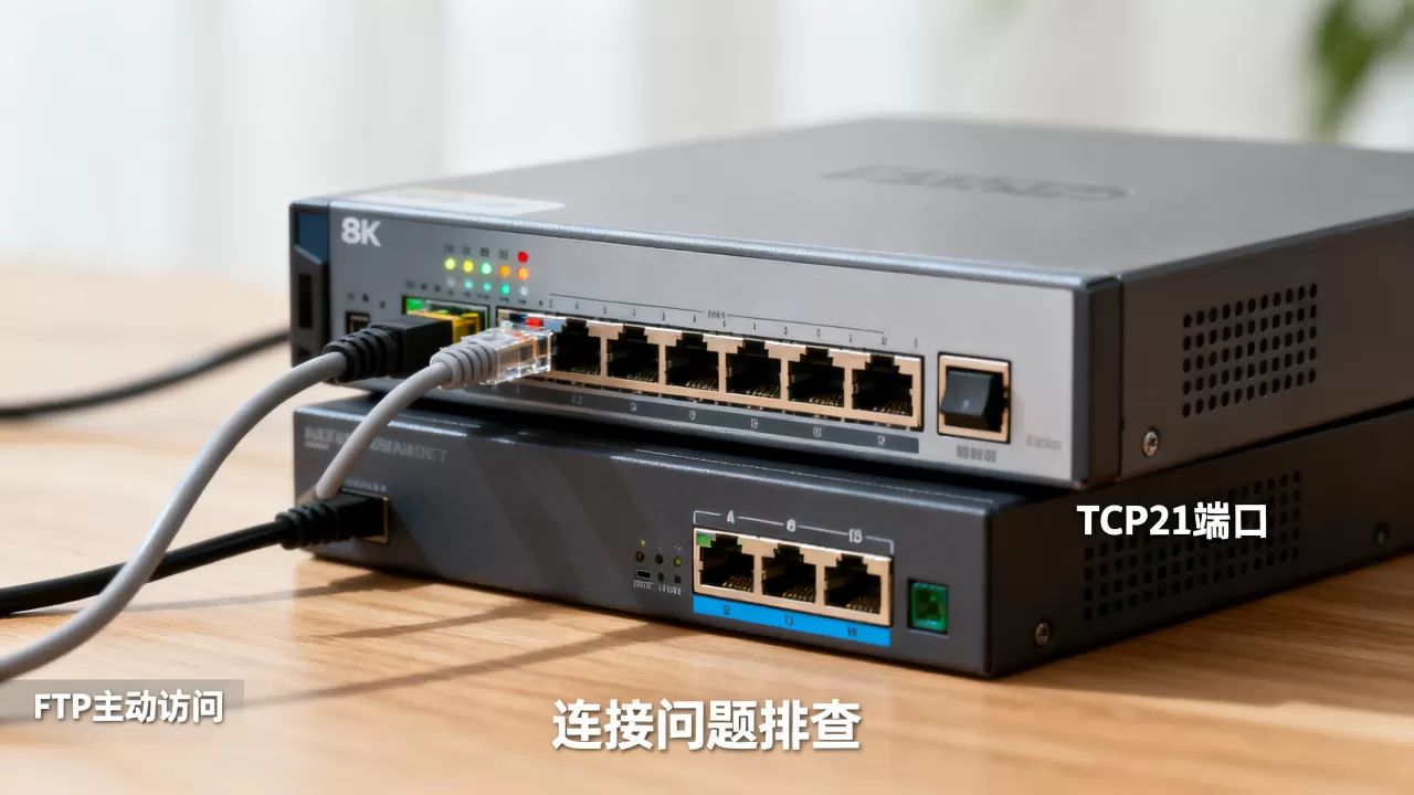 FTP主动访问服务器为什么用TCP21端口,连不上怎么办 FTP主动访问服务器为什么用TCP21端口,连不上怎么办