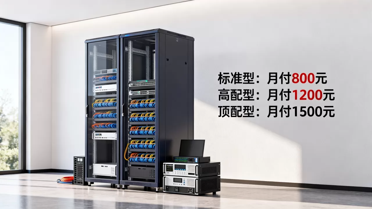 山东机柜租用月付价格与配置档位怎么划分，一个月多少钱？