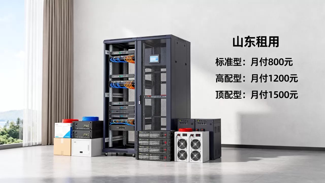 山东机柜租用月付价格与配置档位怎么划分，一个月多少钱？
