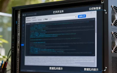服务器的云控制怎么打开文件，打开系统数据文件显示乱码怎么办？