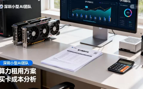 深圳小型AI团队算力租用还是买卡更合适，怎么选更划算？