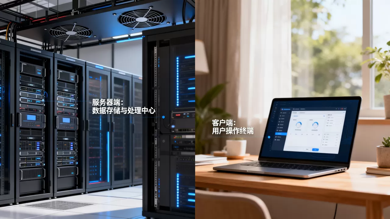 服务器端和客户端有什么区别？，哪个更安全？