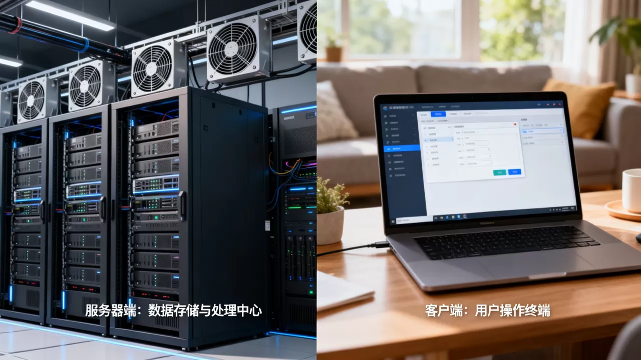 服务器端和客户端有什么区别？，哪个更安全？