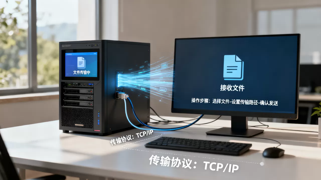 服务器如何传输文件到客户端？，怎么操作？