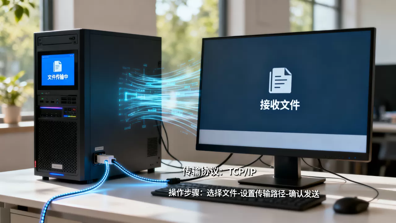 服务器如何传输文件到客户端？，怎么操作？
