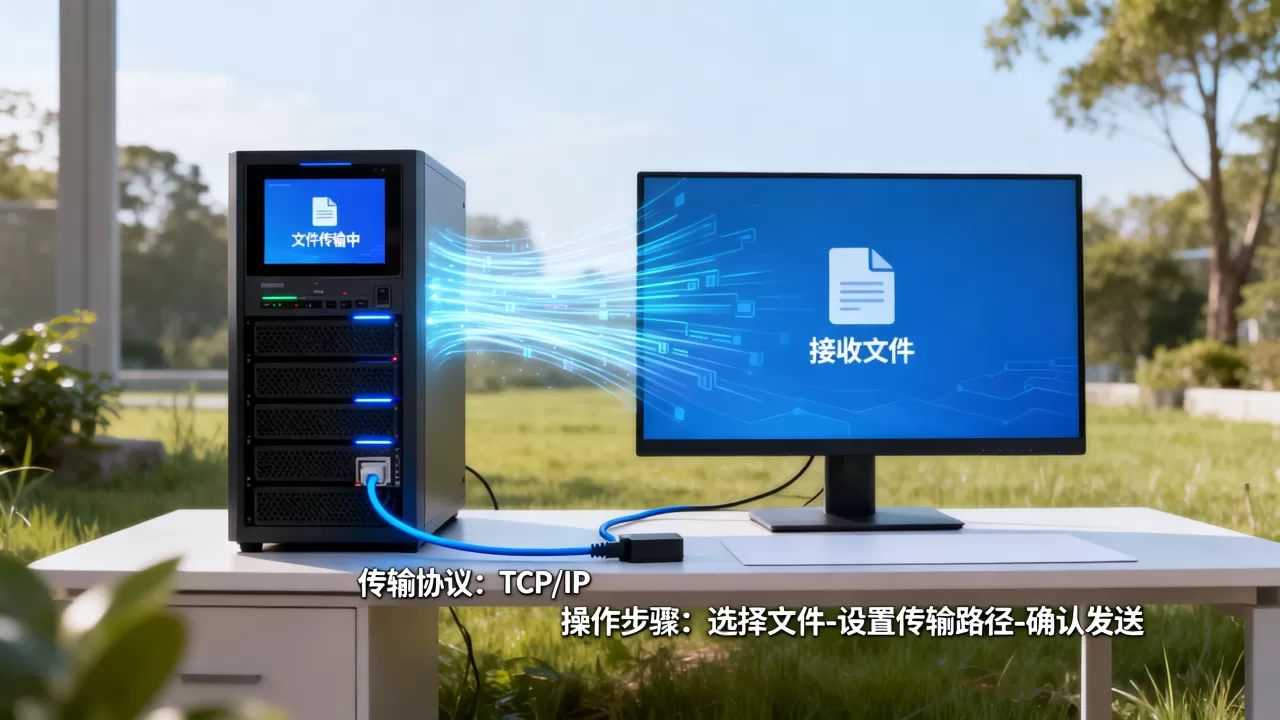服务器如何传输文件到客户端？，怎么操作？