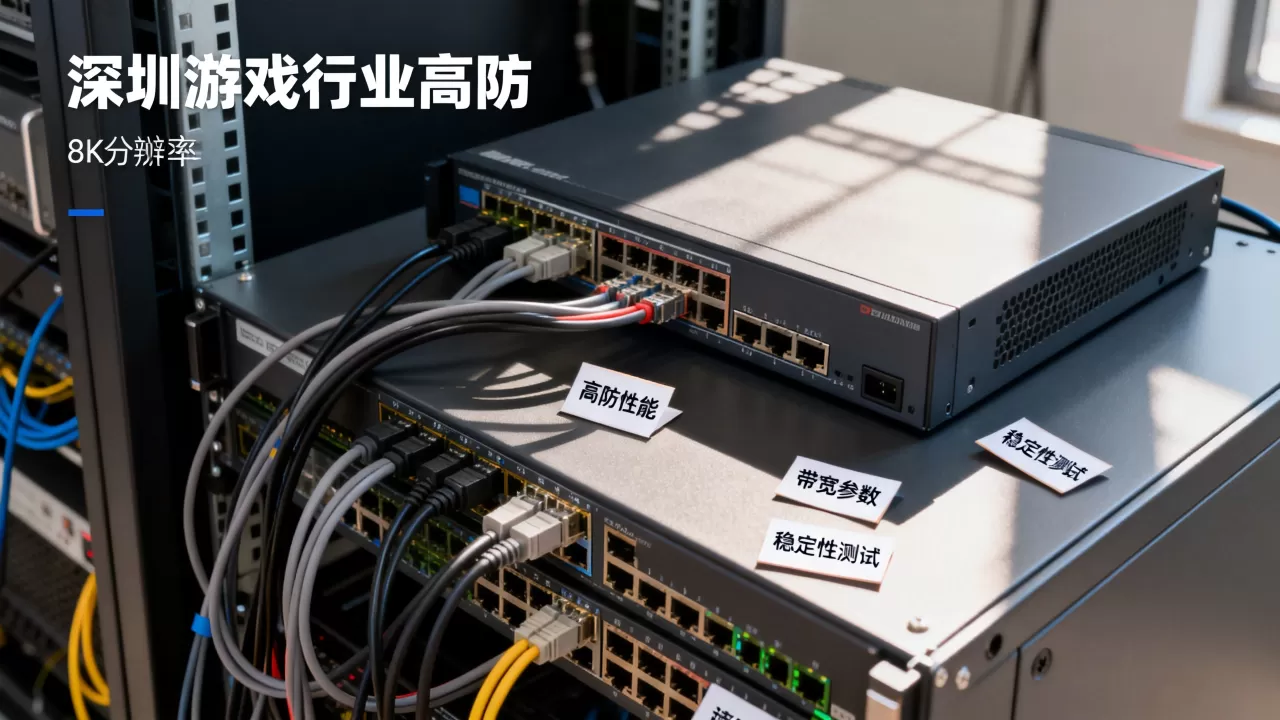 深圳游戏行业高防服务器租用怎么挑，哪家性价比高？