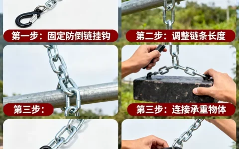 防倒链的正确安装步骤是什么？，防倒链安装步骤图解
