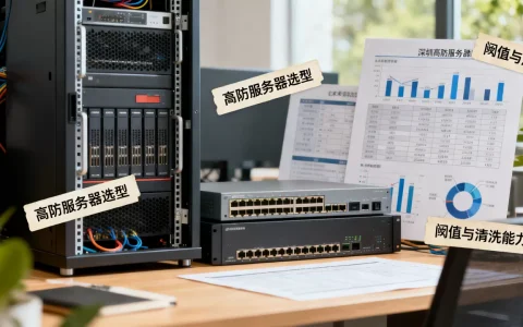 深圳高防服务器选型，阈值与清洗能力怎么看，怎么选？