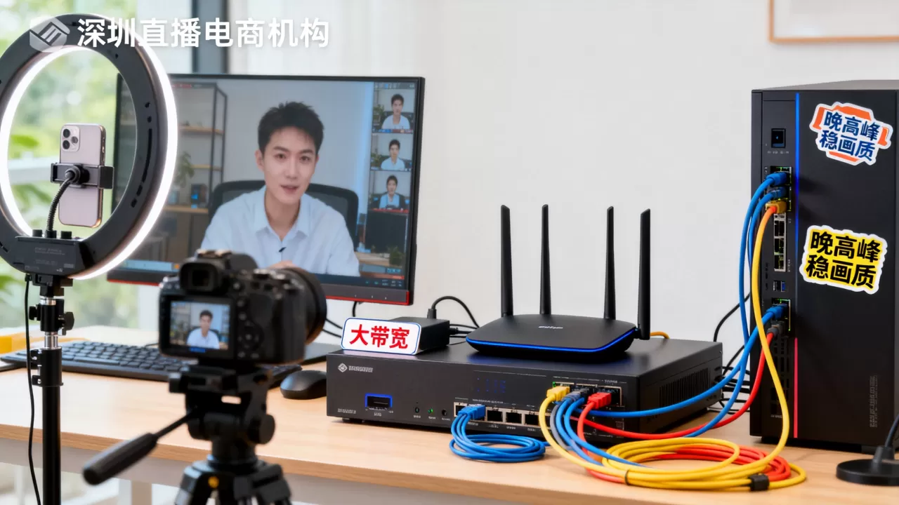 深圳直播电商机构租大带宽晚高峰画质如何稳,带宽怎么选 深圳直播电商机构租大带宽晚高峰画质如何稳,带宽怎么选