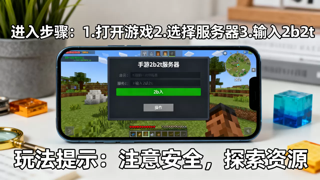 我的世界手游2b2t服务器该如何进入?,怎么玩? 我的世界手游2b2t服务器该如何进入?,怎么玩?