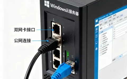 服务器配置双网卡怎么设置？，Windows云服务器双网卡公网访问
