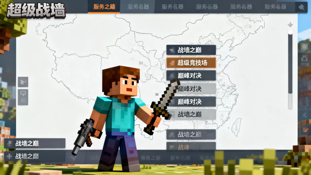 mc超级战墙的服务器有哪些,哪个服务器最好玩 mc超级战墙的服务器有哪些,哪个服务器最好玩