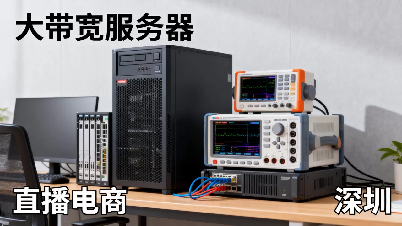 深圳直播电商大带宽服务器怎么选，哪家便宜靠谱？