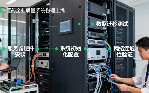 山东医药企业质量系统租物理服务器如何安排上线？，流程是什么？