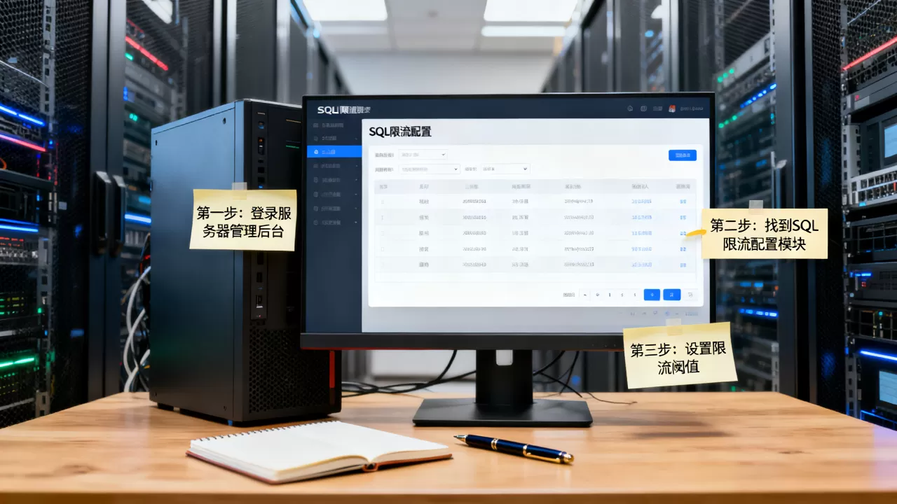 如何配置SQL限流，服务器配置SQL限流步骤有哪些？