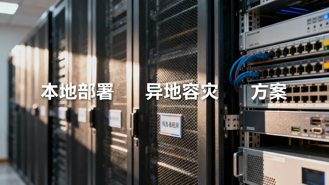 深圳独享服务器租用如何做本地部署与异地容灾，有哪些方案？