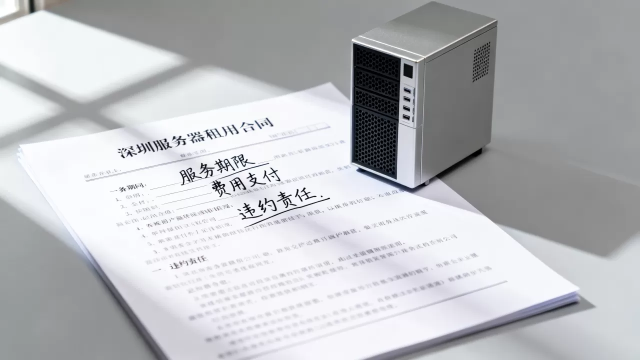 深圳服务器租用合同细节，哪些条款要看清，怎么避免陷阱？