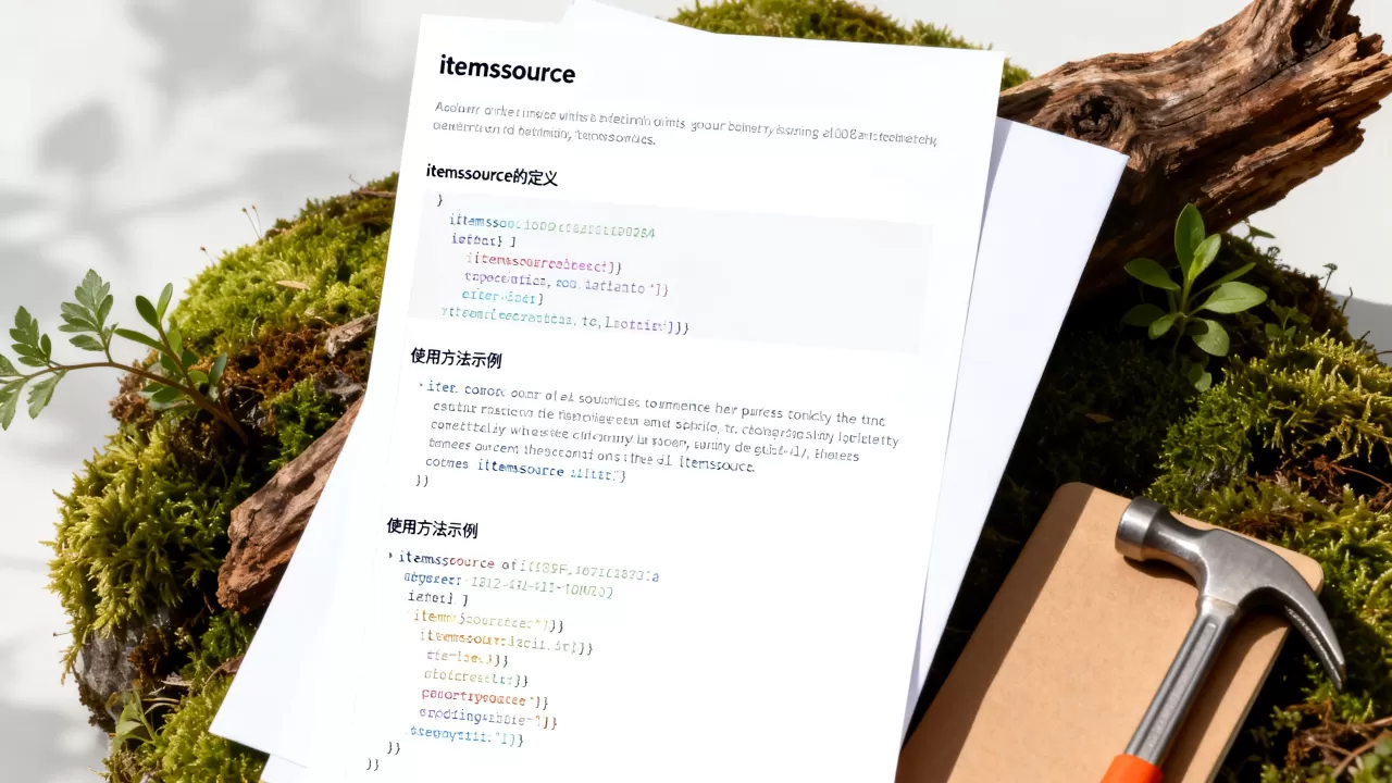 itemssource到底是什么?,怎么使用才有效? itemssource到底是什么?,怎么使用才有效?