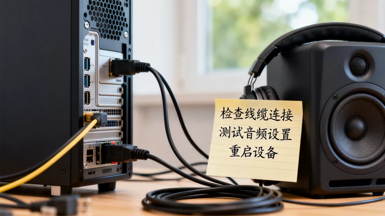 服务器主机接声音无法正常工作怎么办，怎么排查问题