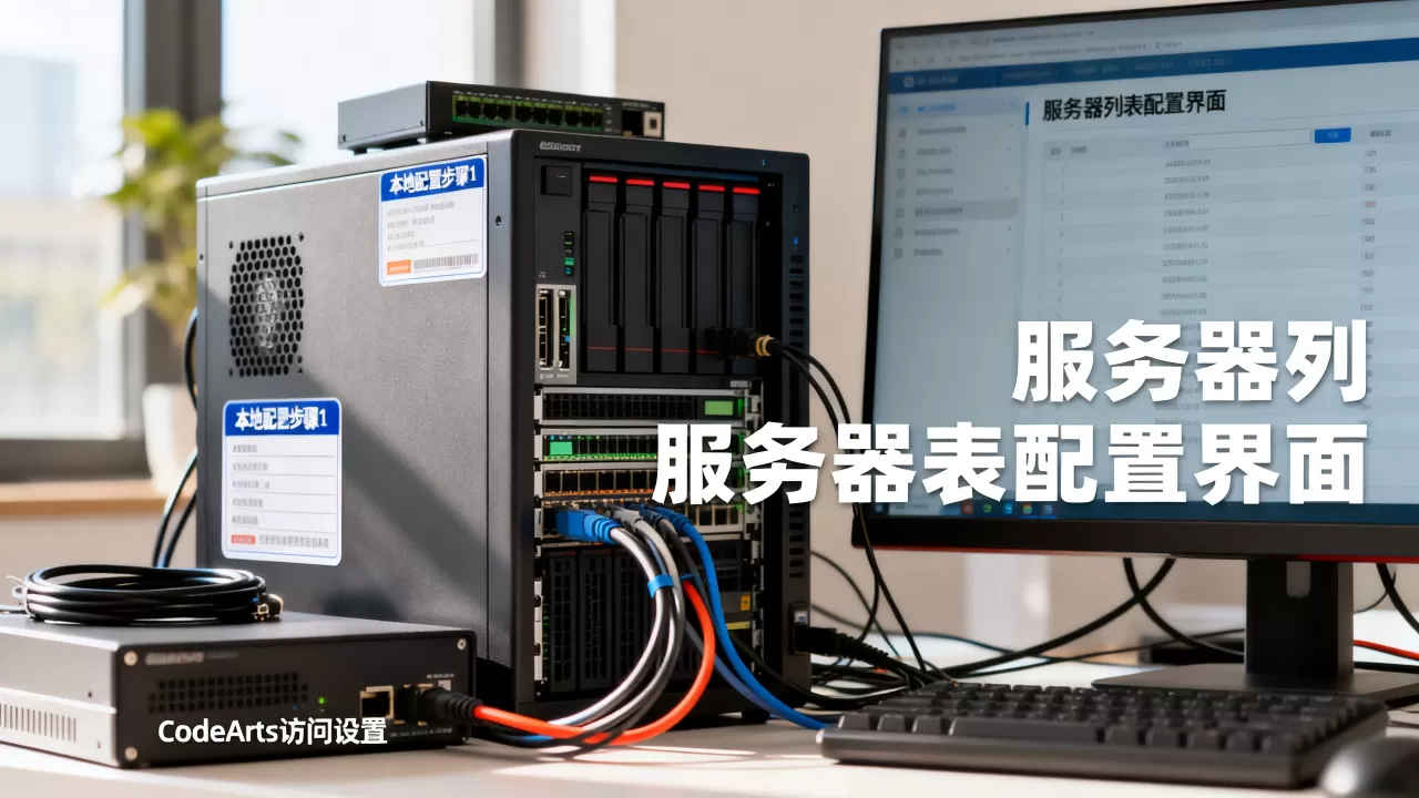 服务器列表如何配置本地？本地配置访问CodeArts步骤详解