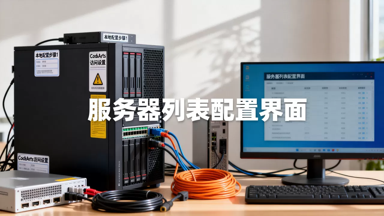 服务器列表如何配置本地？本地配置访问CodeArts步骤详解