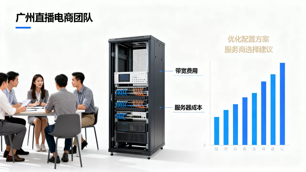 广州直播电商团队带宽与服务器费用如何分摊，怎么省钱？