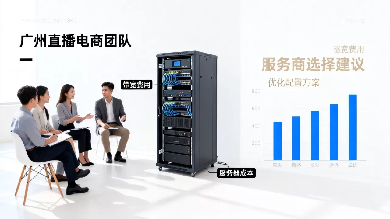 广州直播电商团队带宽与服务器费用如何分摊，怎么省钱？