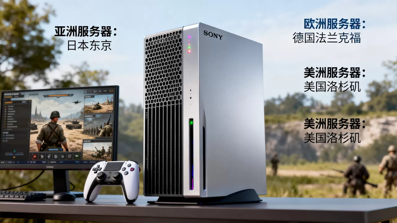你知道索尼二战服务器有哪些吗，具体在哪里可以玩？