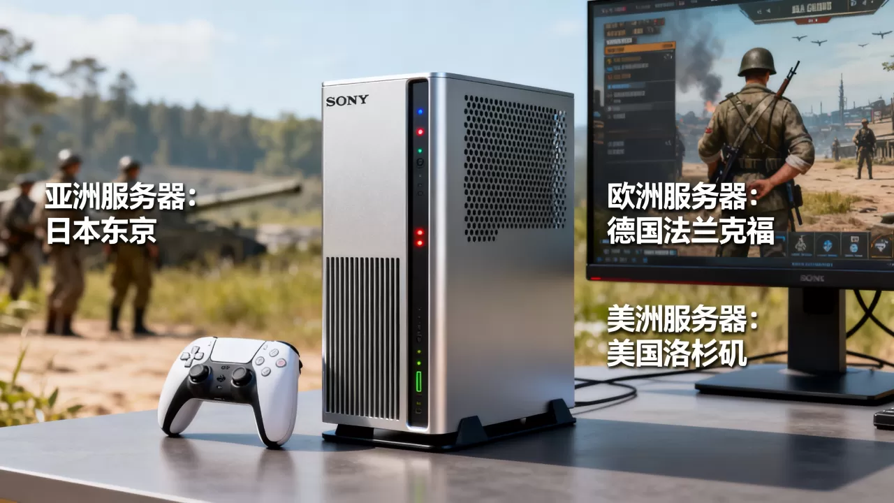 你知道索尼二战服务器有哪些吗，具体在哪里可以玩？