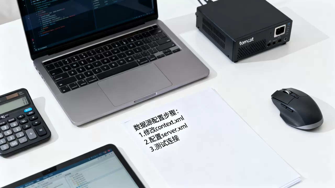 服务器tomcat连接数据库配置文件怎么配置，tomcat数据源配置步骤详解