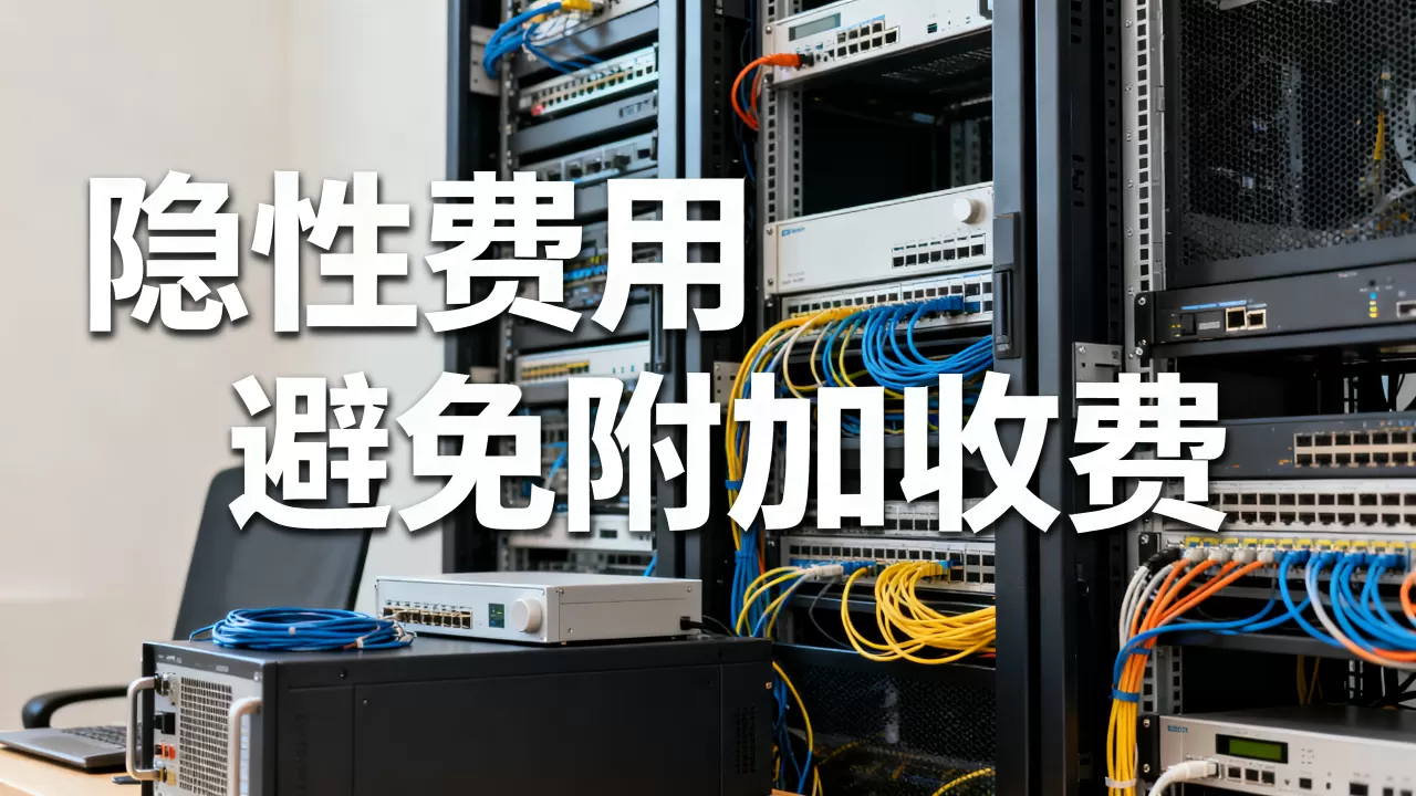 广州服务器租用有哪些隐性费用,怎么避免附加收费? 广州服务器租用有哪些隐性费用,怎么避免附加收费?
