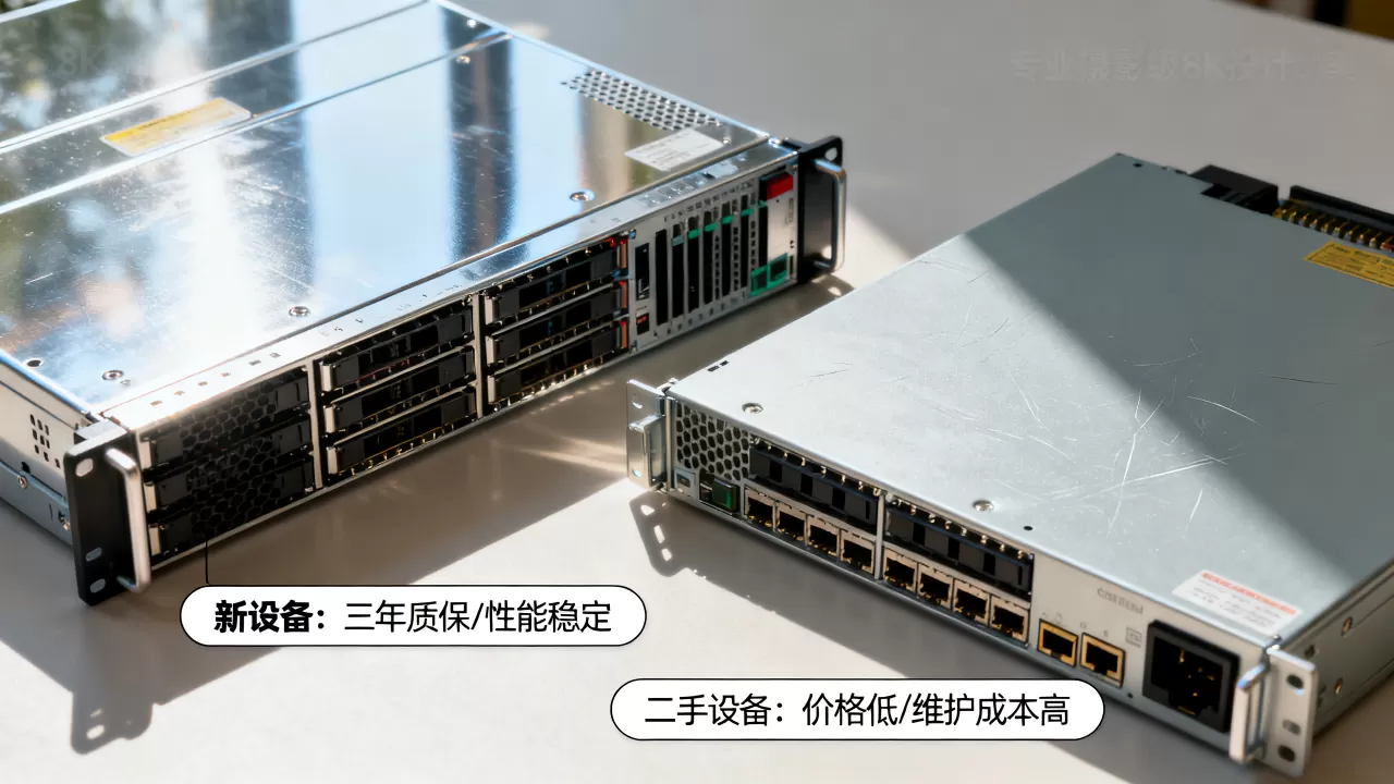 广州服务器租用新设备与二手设备怎么选 广州服务器租用新设备与二手设备怎么选