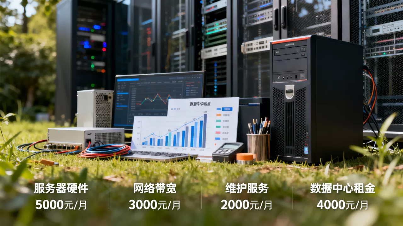 广州服务器租用价格构成主要成本项有哪些，多少钱？