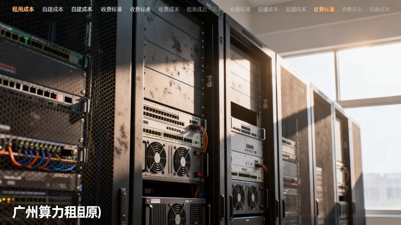 广州算力租用和自建算力集群哪个更划算，怎么收费？
