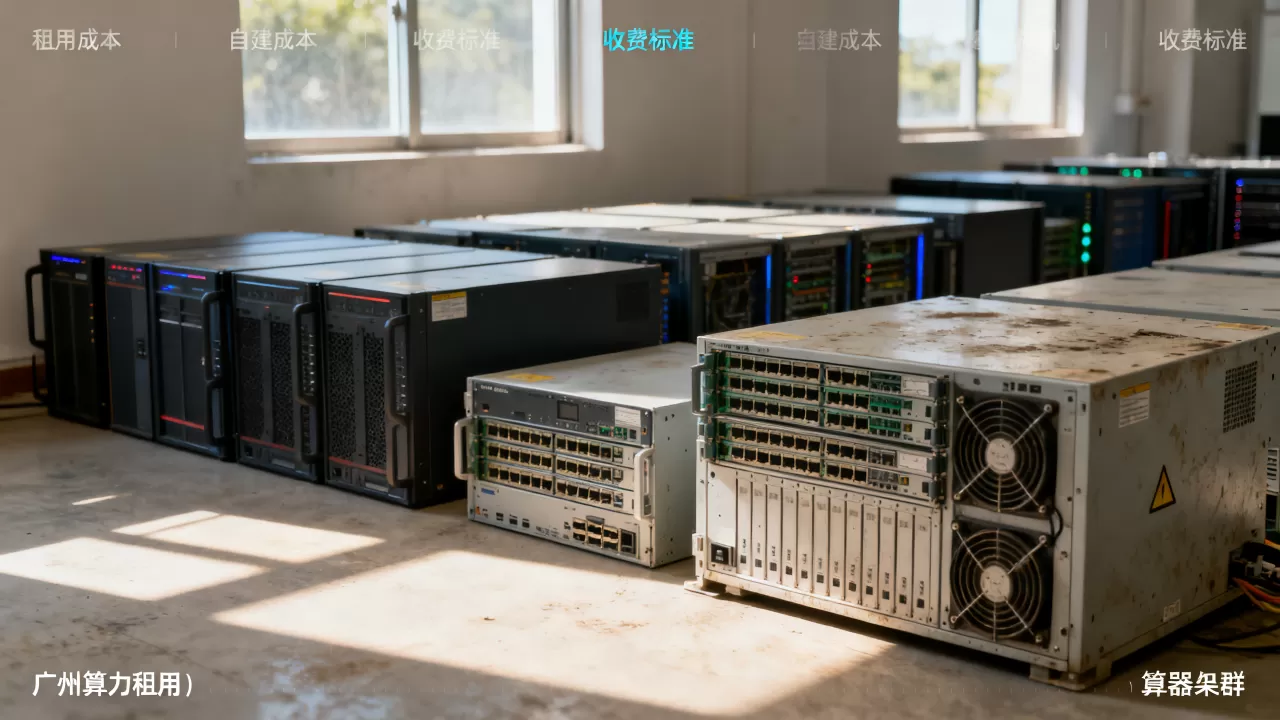广州算力租用和自建算力集群哪个更划算，怎么收费？