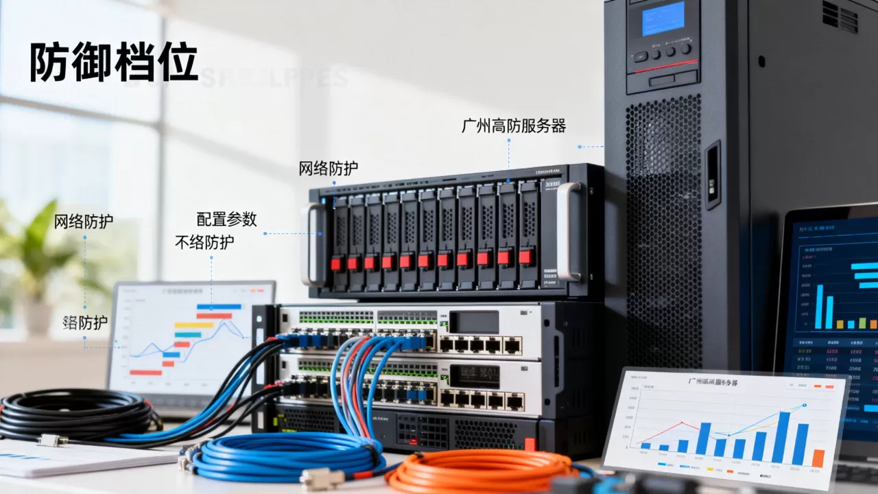 广州高防服务器租用防御档位越高越稳妥吗，怎么选？
